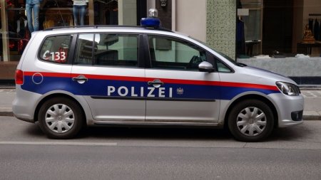 Un roman s-a luat la bataie cu o patrula de politisti austrieci, la semafor. A incercat sa-l muste pe unul dintre agenti