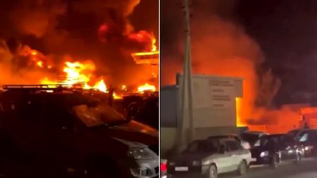 Tragedie in Rusia: aproape 30 de oameni au murit dupa ce o <span style='background:#EDF514'>BENZINARIE</span> a luat foc si a sarit in aer