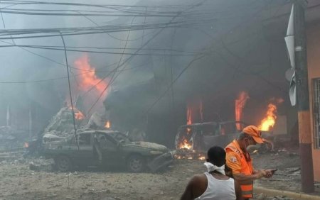 Explozie in Republica Dominicana. Cel putin 10 persoane au murit, 37 au fost ranite si 11 persoane disparute | Video