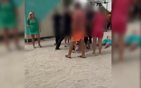 Ce s-a intamplat cu turistii agresivi care s-au batut cu jandarmii pe o plaja din Costinesti