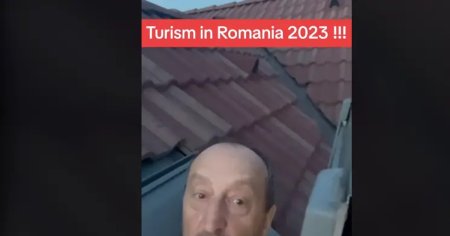 Ce a patit un turist aflat in vacanta la Brasov: Ca sa stau in picioare la dus, trebuie sa scot capul afara, pe geam VIDEO