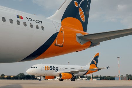 HiSky anunta ca peste 210.000 de pasageri au calatorit cu compania aeriana in luna iulie, cel mai mare volum inregistrat de companie intr-o singura luna, cu 50.000 de pasageri in plus fata de recordul raportat in iunie