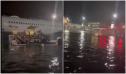 Zeci de zboruri au fost <span style='background:#EDF514'>ANULATE</span> pe Aeroportul din Frankfurt din cauza furtunilor puternice care au provocat inundatii. VIDEO