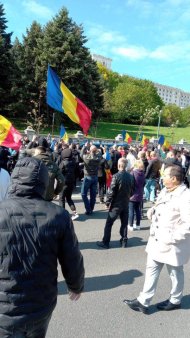 Protestul AUR: Jandarmii au aplicat sase amenzi si au deschis un dosar penal