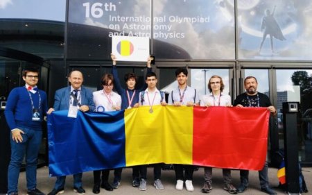 Succes pentru elevii romani: cinci medalii la Olimpiada Internationala de Astronomie si Astrofizica