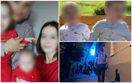 O mama a sarit cu baietii de 2 si 3 ani in brate de la fereastra unui hotel din Botosani. Cel mai mic dintre ei, Vladimir, a murit