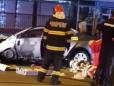 Un junior de 19 ani a murit ars de viu in Ploiesti, dupa un teribil accident rutier
