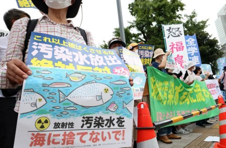Japonia va incepe sa elibereze in ocean <span style='background:#EDF514'>APA CONTAMINATA</span> de la centrala nucleara Fukushima. Planul, criticat de mai multe voci, inclusiv de China