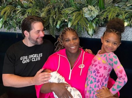 Serena Williams a nascut cel de-al doilea copil. Primele imagini cu bebelusul, publicate de sotul fostei tenismene