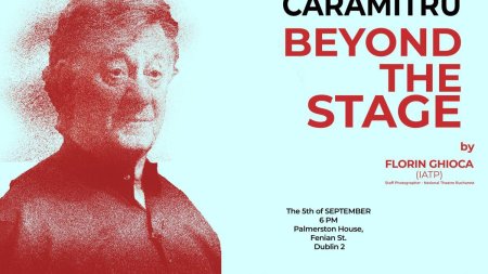 <span style='background:#EDF514'>ION CARAMITRU</span>, comemorat la Dublin prin expozitia de fotografie Dincolo de scena