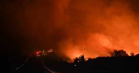 Incendiul de vegetatie din Grecia, cel mai grav de pe teritoriul european din ultimii ani, potrivit Copernicus