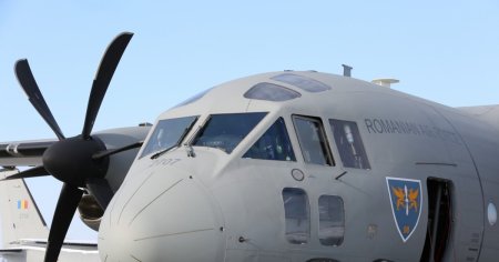 MApN: O aeronava C-27J <span style='background:#EDF514'>SPARTAN</span> transporta in strainatate pacienti grav raniti in explozia de la Crevedia