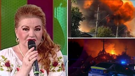 <span style='background:#EDF514'>MARIA CARNECI</span>, la un pas de a fi martora la explozia din Crevedia: Ce inseamna Dumnezeu. Interpreta a avut un eveniment acolo