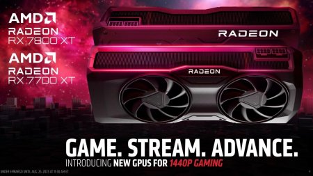 AMD lanseaza Radeon RX 7800 si RX 7700