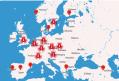 Harta centrelor pentru arsi: Europa are 38 de centre pentru pacientii arsi, cu sapte mai multe fata de 2021. Niciunul nu este insa in Romania