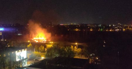 Incendiul din parcul IOR intarata lupta politica. Viceprimar: Focul a fost pus cu intentie