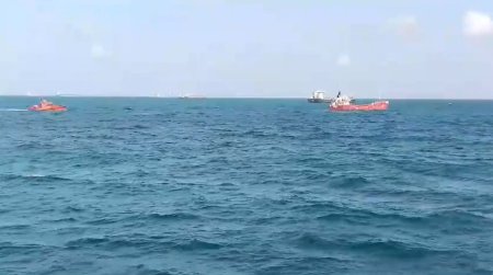 Interventie in zona Portului Constanta. O nava de tip cargo este in pericol de scufundare