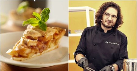 Ingredientul secret pentru <span style='background:#EDF514'>PLACINTA</span> de mere de vis! Chef Florin Dumitrescu a dezvaluit reteta perfecta