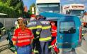 Accident grav pe <span style='background:#EDF514'>DN 72</span>, in Prahova. O persoana a decedat, iar alte trei au fost ranite