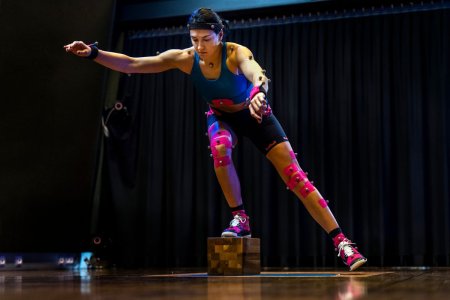 Cyborg Cristina Neague! Experiment tehnologic incredibil realizat de Red Bull: Aruncarea Cristinei este de neoprit! + imagini fabuloase