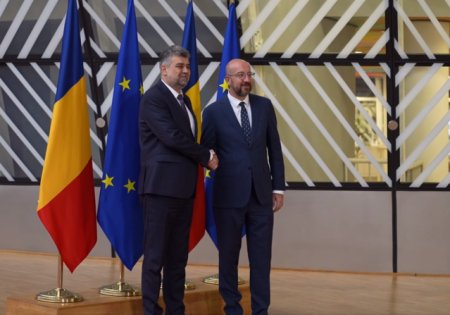 Zi decisiva pentru Romania. Premierul se afla la Bruxelles pentru a renegocia PNRR cu liderii europeni / Ciolacu a fost primit de presedintele Consiliului European, Charles Michel