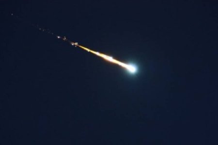 Un meteorit a strabatut cerul Turciei si s-a prabusit in mare
