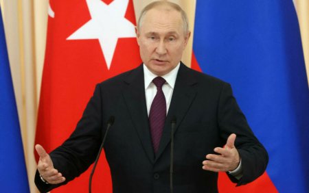 Putin arata cu degetul spre Occident pentru esecul acordului privitor la transportul cerealelor pe Marea Neagra