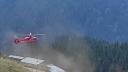 O femeie a fost extrasa cu ajutorul unui elicopter dupa ce a cazut in Piatra Craiului