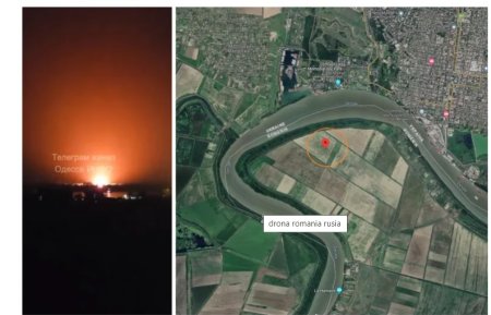 MApN confirma caderea unor bucati de drona ruseasca pe teritoriul Romaniei