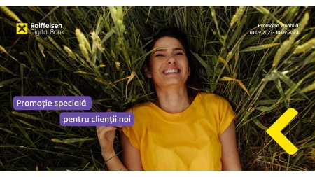 Raiffeisen Digital Bank anunta promotia cu 100 de lei <span style='background:#EDF514'>CASHBACK</span>