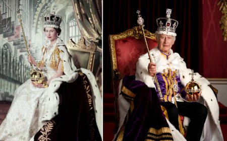 8 septembrie 2022 - Un an de la moartea reginei <span style='background:#EDF514'>ELIZABETH</span>h a II-a.   Charles al III-lea isi incepe domnia ca rege al Marii Britanii si Irlandei de Nord