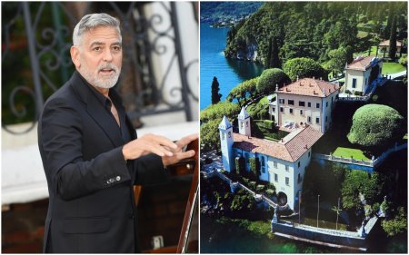George Clooney se desparte de celebra vila de pe Lacul Como. Suma uriasa pentru care a scos-o la vanzare