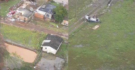 41 de morti si 46 de <span style='background:#EDF514'>PERSOANE DISPARUTE</span> in urma unui ciclon care a lovit Brazilia. 11.000 de oameni si-au parasit locuintele