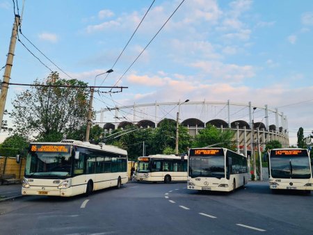 Programul de circulatie a sapte linii de transport public din Bucuresti, prelungit cu ocazia meciului de <span style='background:#EDF514'>FOTBAL ROMANIA</span> - Israel