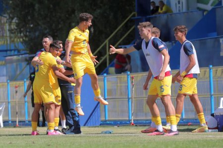 Romania U18, victorie in amicalul cu Republica Moldova U18 » Un mijlocas de la Steaua si unul de la Progresul Spartac au marcat