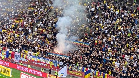 Meciul Romania – Kosovo a fost  intrerupt din cauza suporterilor