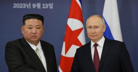 Summitul <span style='background:#EDF514'>DICTATORILOR</span>. Promisiunea facuta de Kim lui Putin: Total si neconditionat