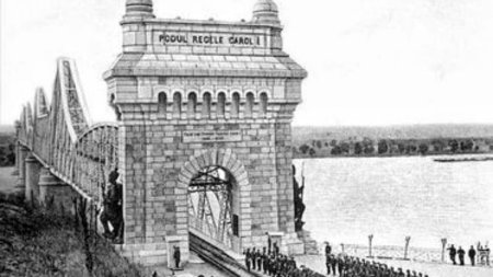 128 de ani de la inaugurarea Podului Anghel Saligny, <span style='background:#EDF514'>CONSTRUCTIA</span> de la Cernavoda care a intrat in istorie