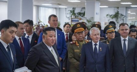 Kim Jong Un a vizitat uzine producatoare de avioane de vanatoare din Rusia FOTO