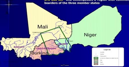 <span style='background:#EDF514'>BURKINA FASO</span>, Mali si Niger au creat o organizatie de aparare colectiva