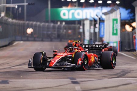 Se anunta spectacol in Marele Premiu de Formula 1 din Singapore! Carlos Sainz pleaca iar primul, Verstappen nu e in primii 10 » Cum arata <span style='background:#EDF514'>GRILA DE START</span>