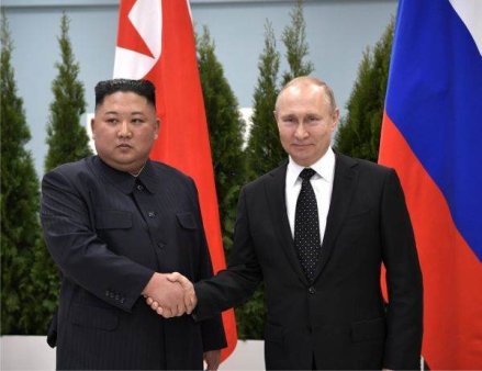 Kim Jong Un si-a exprimat 'sin<span style='background:#EDF514'>CERELE</span> multumiri' lui Vladimir Putin dupa vizita in Rusia