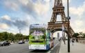 Romania promovata pe autobuzele turistice din Paris. Cum a ajuns imaginea Pelesului pe strazile din capitala Frantei