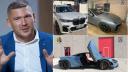 Procurorii DIICOT au confiscat trei masini de lux, dupa perchezitiile facute acasa la milionarul Calin Donca