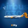 HiSky va opera Airbus A330, cu o autonomie de 14 ore de zbor