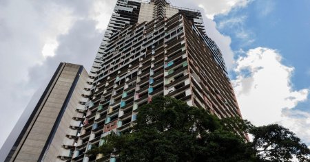Orasul din oras, condus de temutul <span style='background:#EDF514'>EL NINO</span>. Cum a ajuns Turnul lui David, o cladire cu 45 de etaje, paradisul saracilor din Caracas | FOTO VIDEO
