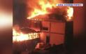 Incendiu violent la <span style='background:#EDF514'>CORABIA</span>. O casa s-a facut scrum, iar flacarile s-au extins rapid si la acoperisul locuintei vecine