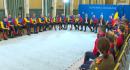 Echipa care a reprezentat Romania la Jocurile Invictus desfasurate in Germania, primita de Ciolacu