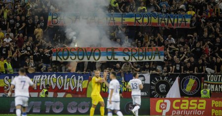 Decizia <span style='background:#EDF514'>UEFA</span> dupa meciul Romania-Kosovo: cine are acces pe stadion la partida cu Andorra. FRF a fost amendata