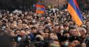 Proteste violente in Armenia in fata iminentei reanexari a regiunii Nagorno-Karabah de catre Azerbaidjan VIDEO